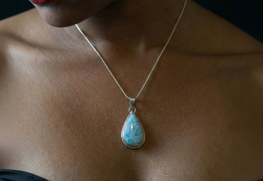 Larimar Pendant