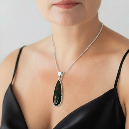 Bloodstone Pendant