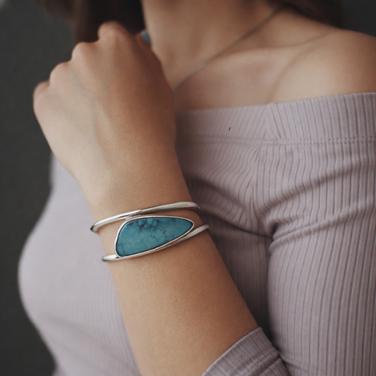 Green Turquoise Bracelet