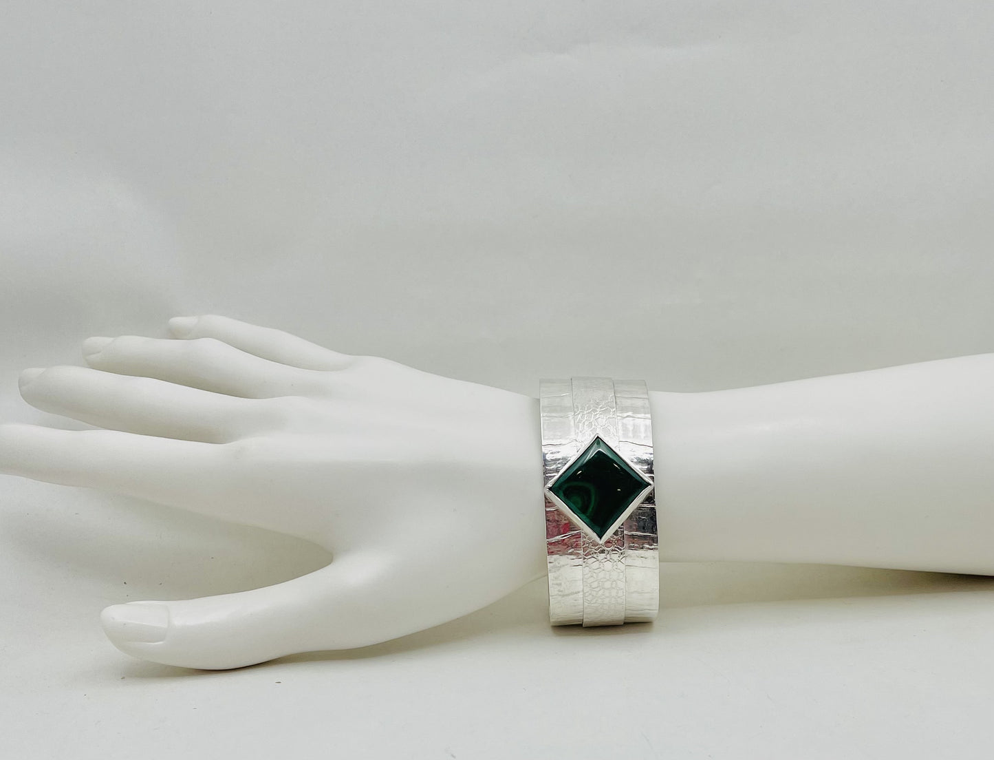 Malachite and Sterling Silver