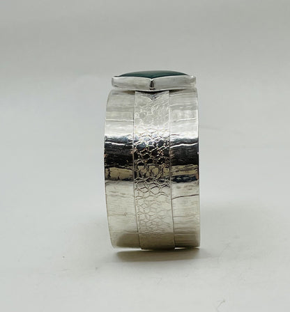 Malachite and Sterling Silver