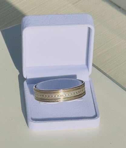 14k Gold & Sterling Silver Bracelet