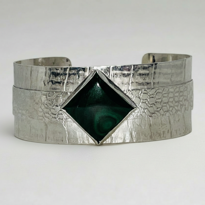Malachite and Sterling Silver