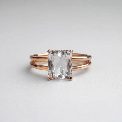 Morganite Ring