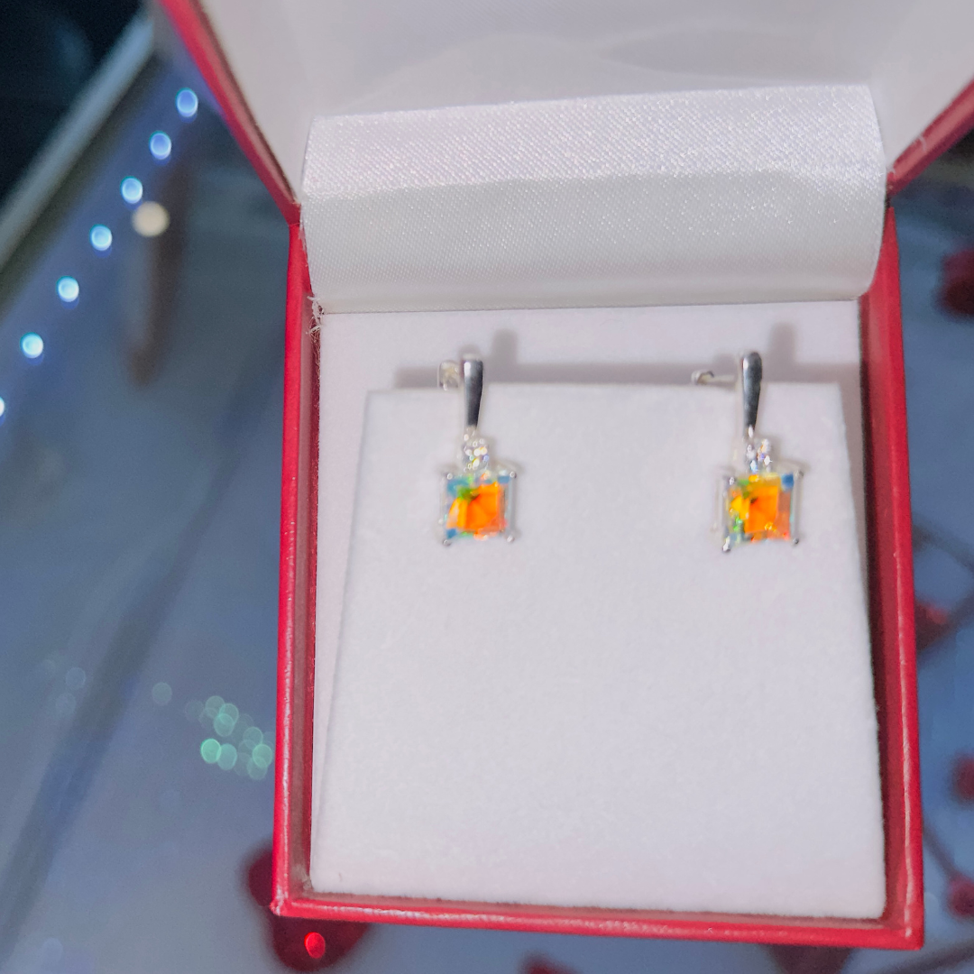 Mystic Opal Earrings