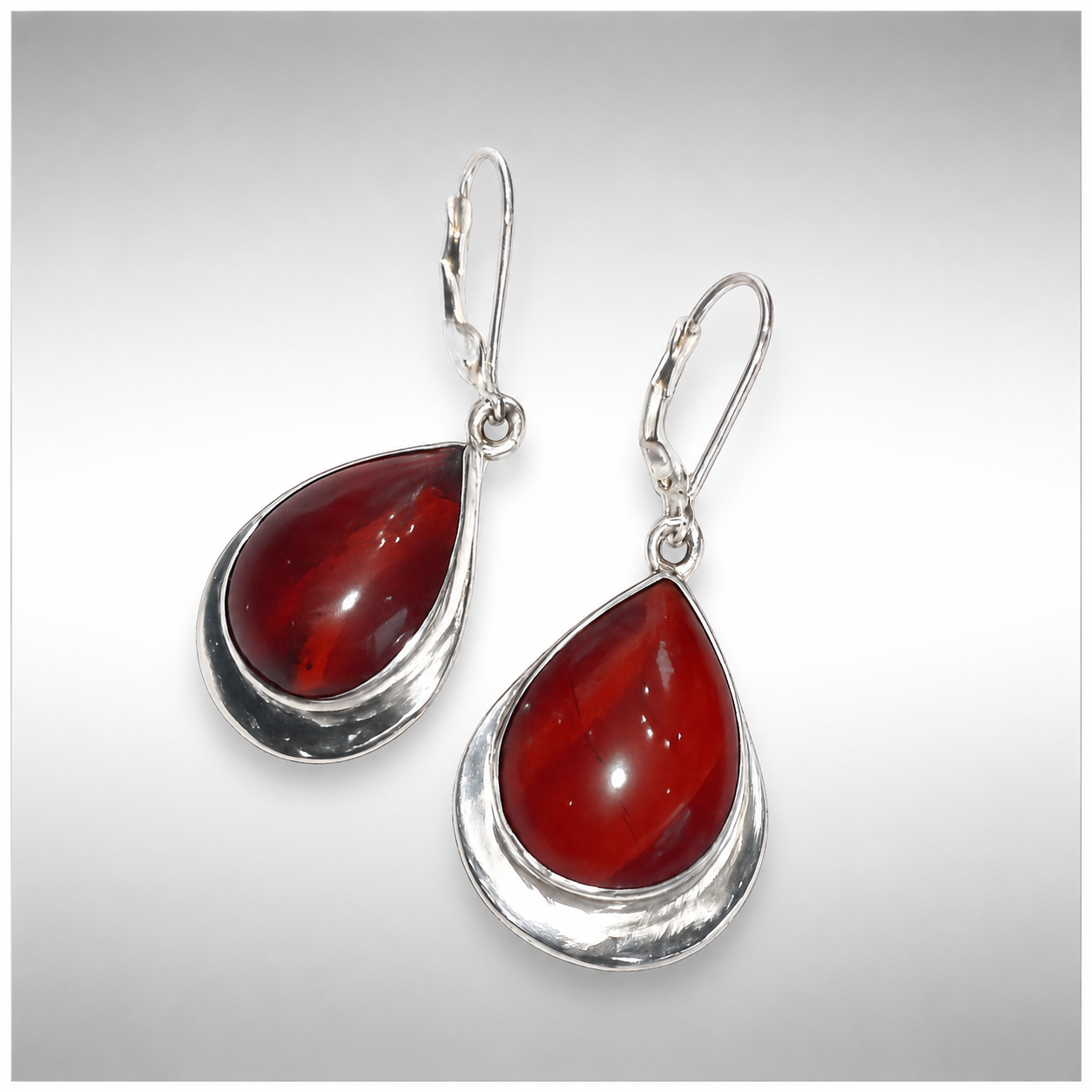 Red Jasper Earrings