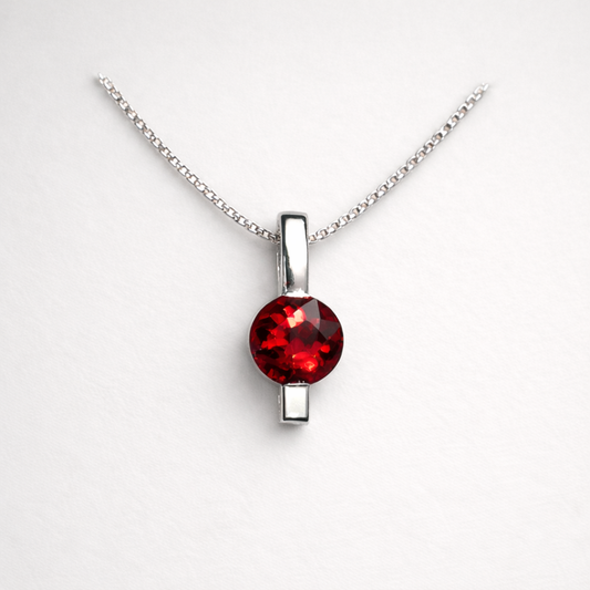 Garnet Spessartite Necklace
