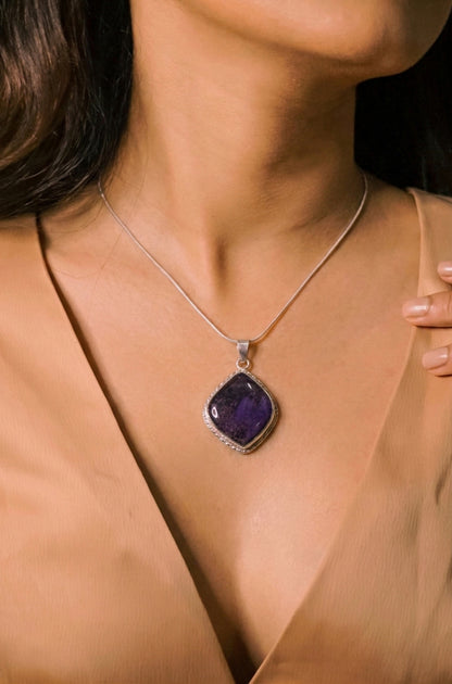 Sugilite Pendant